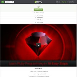 Ruby Tutorial, Learn Ruby for Beginners