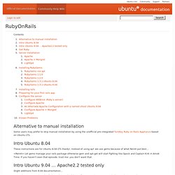 RoR ubuntu guide