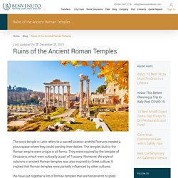 Ruins of the Ancient Roman Temples