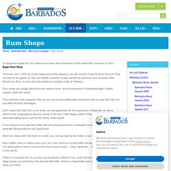 Rum Shops - Totally Barbados