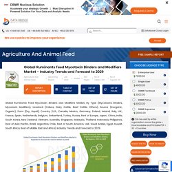 Ruminants Feed Mycotoxin Binders and Modifiers Market – Global Industry Trends and Forecast to 2027