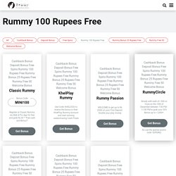 Rummy 100 Rupees Free Online