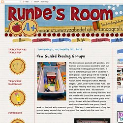 New Guided Reading Groups