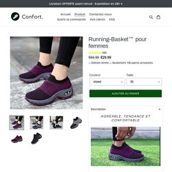 Running-Basket™ pour femmes – Chaussure-Confort