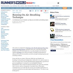Running On Air: Breathing Technique