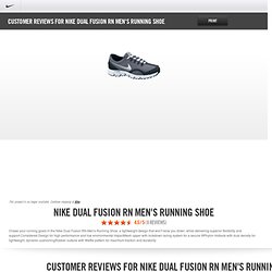 Nike Dual Fusion RN Men's Running Shoe Reviews & Customer Ratings - Top & Best Rated Products