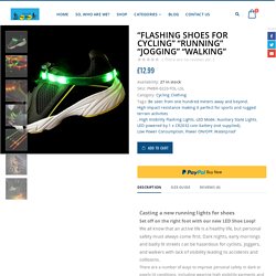 Buy Running Lights for Shoes – Jogging Night Time Lights