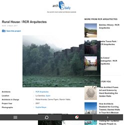 Rural House / RCR Arquitectes