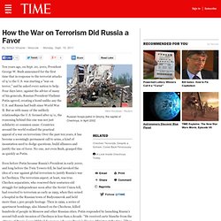 Russia: How the War on Terrorism Did Putin a Favor