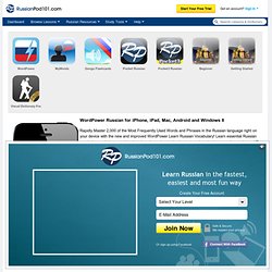 Learn Russian - Buy Russian iPhone Applications Today