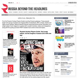The Russian Hockey Players Guide