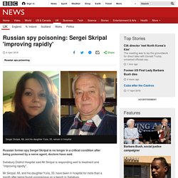 Russian spy poisoning: Sergei Skripal 'improving rapidly'
