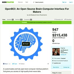 OpenBCI: An Open Source Brain-Computer Interface For Makers by Joel Murphy & Conor Russomanno