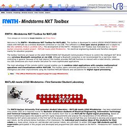 RWTH - Mindstorms NXT Toolbox