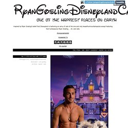 Ryan Gosling Disneyland Cats