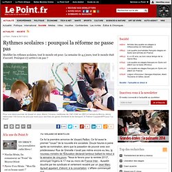 Rythmes scolaires : la semaine de cinq jours, une fable française