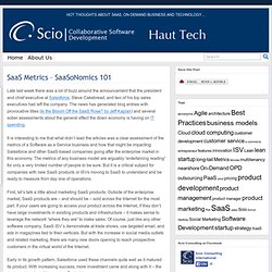 SaaS Metrics – SaaSoNomics 101 » Haut Tech
