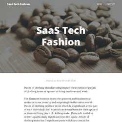 SaaS Tech Fashion
