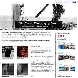 Saatchi Art, the Saatchi Gallery and Google+ announce The Motion Photography Prize