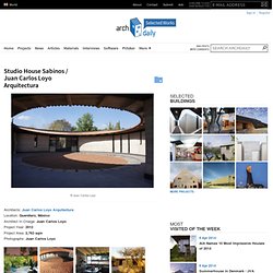 Studio House Sabinos / Juan Carlos Loyo Arquitectura
