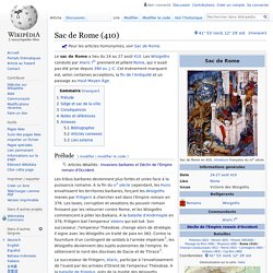 Sac de Rome (410)