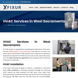 Best HVAC Installation in West Sacramento