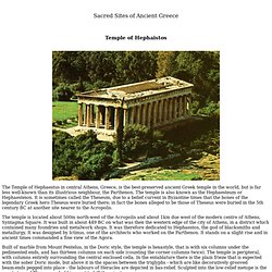 Ancient Greek Sacred Sites