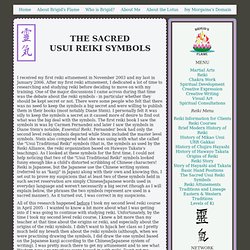 The Sacred Reiki Symbols - Brigid's Flame