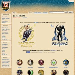 SacredWiki - SacredWiki