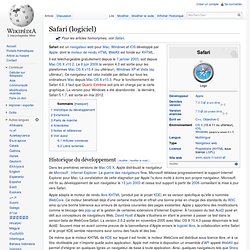 Safari (logiciel)
