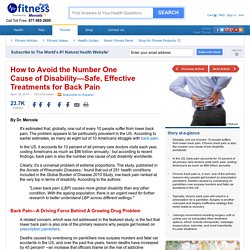 Safe and Effective Treatment for Back Pain