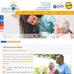 Safe Exercises for Seniors