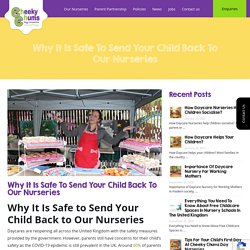 Why It Is Safe to Send Your Child Back to Our Nursery School