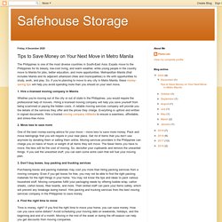 Hire a Trusted Moving Company in Manila for Stress-Free Move