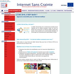 Safer Internet Day 2018 Présentation