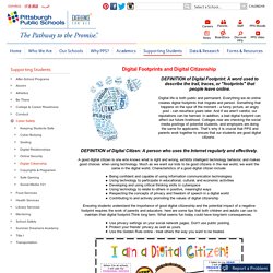 Cyber Safety / Digital Citizenship