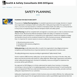 Safety Planning Sydney