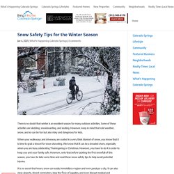 Snow Safety Tips for the Winter Season - Bring It Home Colorado Springs