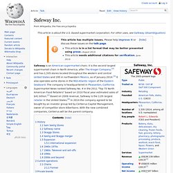 Safeway Inc.