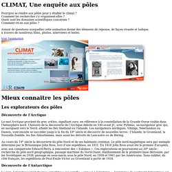 - sagascience : CLIMAT, Une enquête aux pôles