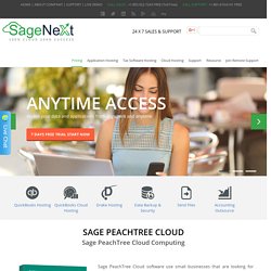 Sage Peachtree cloud computing