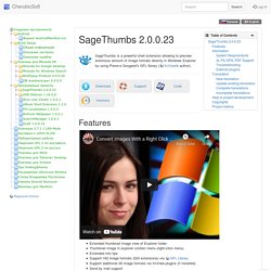 SageThumbs 2.0.0.23 [CherubicSoft]