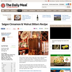 Saigon Cinnamon & Walnut Bitters