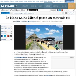 Culture : Le Mont-Saint-Michel passe un mauvais été