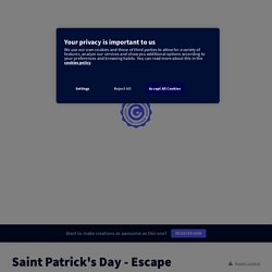 Saint Patrick's Day - Escape Room