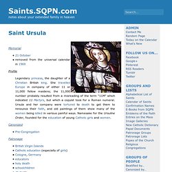 Saint Ursula
