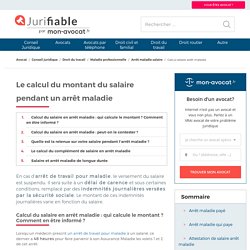 Calcul salaire en arrêt maladie : conseils pratiques