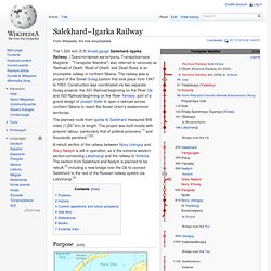 Salekhard–Igarka Railway