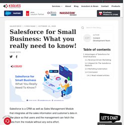 Salesforce for Small Business