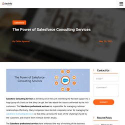 The Power of Salesforce Consulting Services